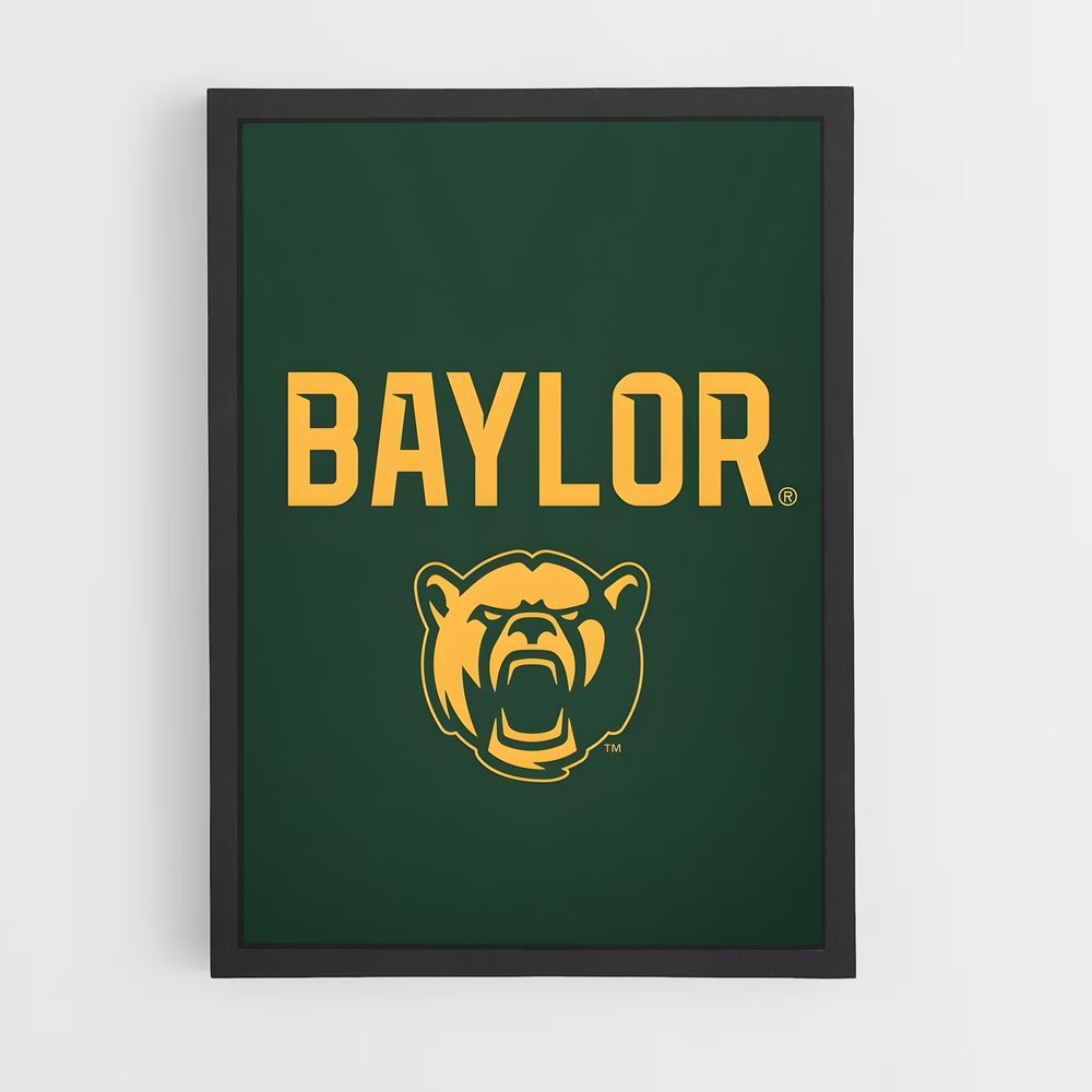 Poster Baylor Pride – affiche Basketball (vue 2)